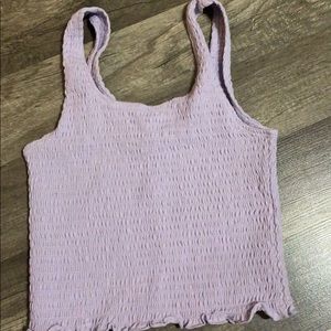 purple hollister tank